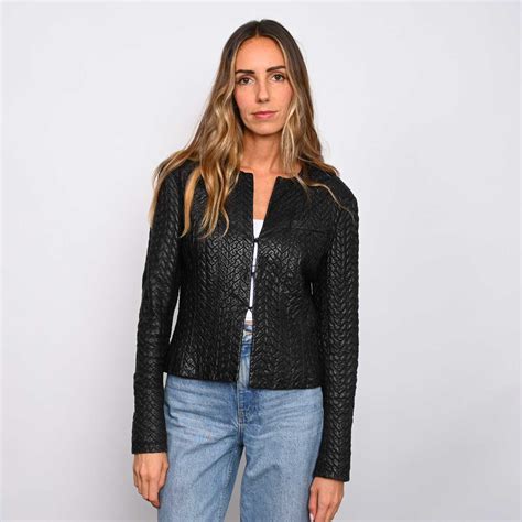 veste femme style chanel pas cher|veste chanel cuir.